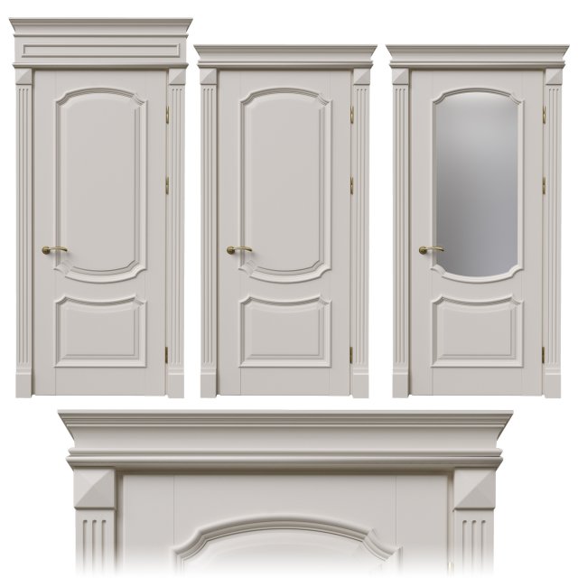 Doors Venice 3D Модель .c4d .max .obj .3ds .fbx .stl .blend 