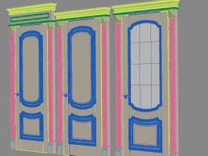 Doors Venice 3D Model