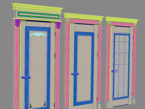 Doors Venice Classic 3D Model