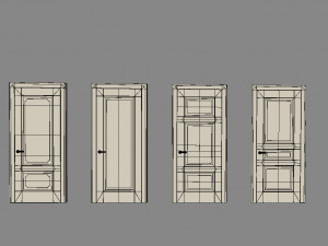 Doors Verona 1 3D Model