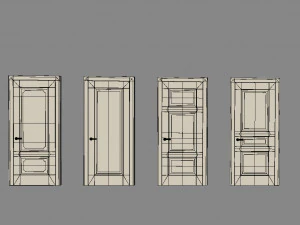 Doors Verona 1 3D Model