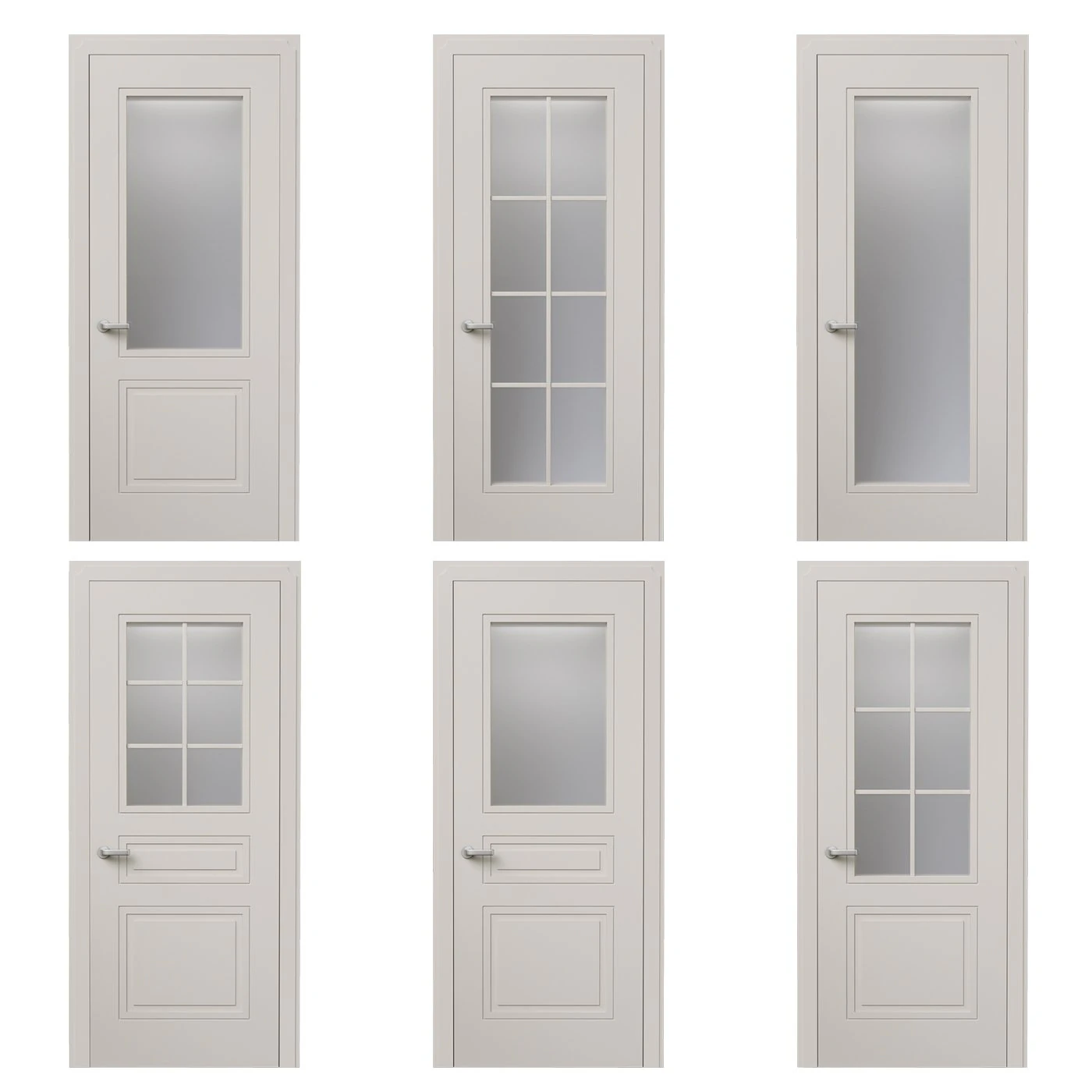 Doors Verona 2 3D Model .c4d .max .obj .3ds .fbx .stl .blend 
