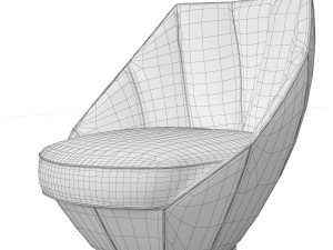 Visionnare Sontag armchair 3D Model
