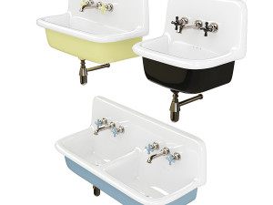 Water Monopoly 罗克韦尔洗脸盆 3D 模型