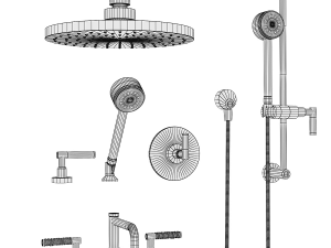 Watermark loft taps 3D-Modell