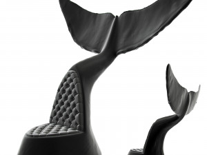 Whale chair 3D Model