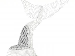 Whale chair 3D-Modell