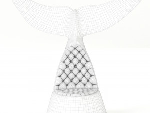 Whale chair 3D-Modell