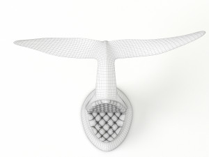 Whale chair 3D-Modell