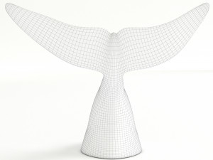 Whale chair 3D-Modell