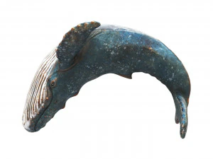 Bronze whale 3D Model