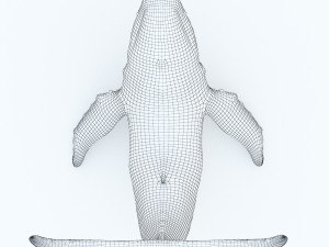 Bronze whale Modèle 3D
