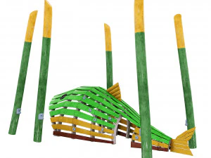 Childrens playground Fish 3D Model