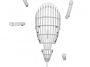 Childrens playground Fish 3D Model