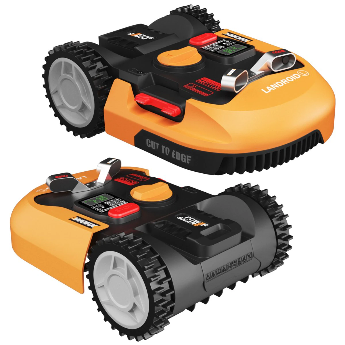 Robot tondeuse à gazon Worx Landroid L WR155E Modèle 3D .c4d .max .obj .3ds .fbx .stl .blend