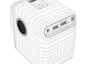 Xiaomi Wanbo T2 Max Projector 3D Model