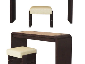 ライティングデスクとチェア 3Dモデル