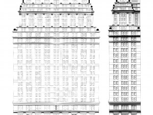 Building 44 Wall Street New York Modèle 3D