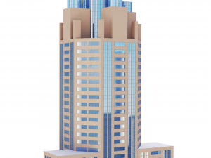 Building 311 S Wacker Dr Chicago IL 3D Model