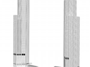 Building 311 S Wacker Dr Chicago IL 3D 模型