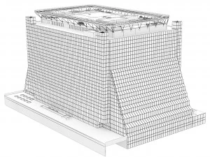 Building 5 Manhattan West New York 3D Model