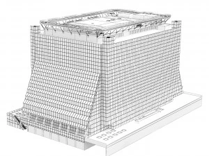 Building 5 Manhattan West New York 3D Model