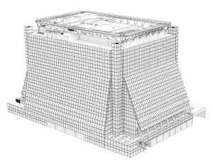 Building 5 Manhattan West New York 3D 모델
