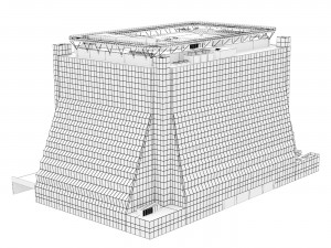 Building 5 Manhattan West New York 3D 모델