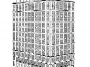 Building 475 10th Ave New York 3D Model