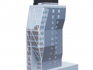 Building 515 W 23rd St New York 3D Model