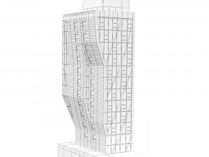 Building 515 W 23rd St New York Modelo 3D