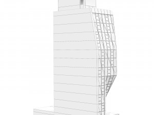 Building 515 W 23rd St New York Modelo 3D