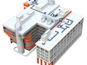 Building 536 Mission steet San Francisco CA Modelo 3D