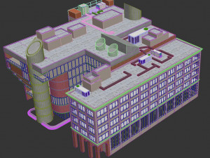 Building 536 Mission steet San Francisco CA Modelo 3D