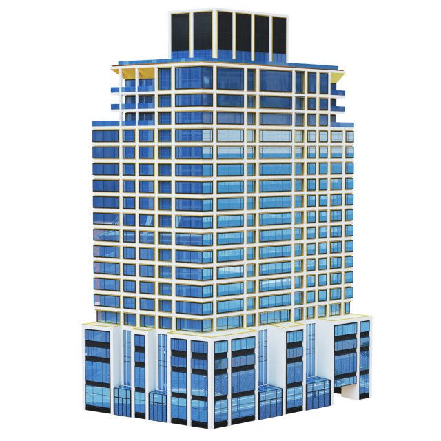 Building 551 west 21st New York Modèle 3D .c4d .max .obj .3ds .fbx .stl .blend 