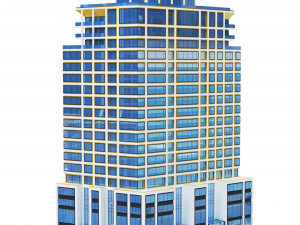 Building 551 west 21st New York 3D Model
