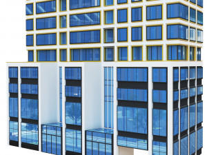 Building 551 west 21st New York Modèle 3D