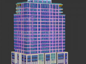 Building 551 west 21st New York Modèle 3D