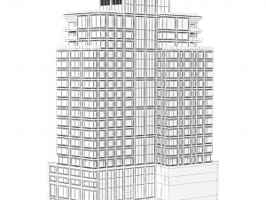 Building 551 west 21st New York Modèle 3D