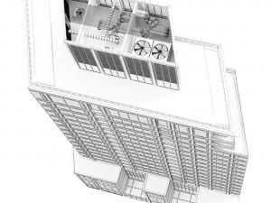 Building 551 west 21st New York Modèle 3D