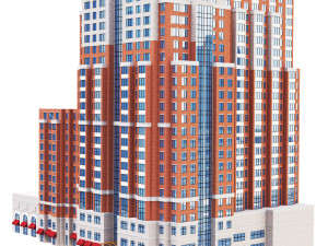 Building 2425 Eisenhower Ave Alexandria USA Modello 3D
