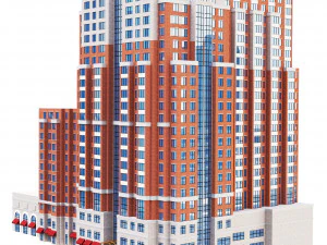 Edificio 2425 Eisenhower Ave Alexandria USA Modello 3D