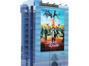 Building 5827 Sunset Blvd Los Angeles 3D Model