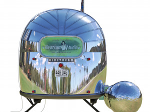 Retro photo studio Airstreamstudio Modello 3D