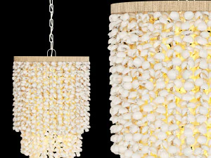 Chandelier Aptos Shell 3D Model