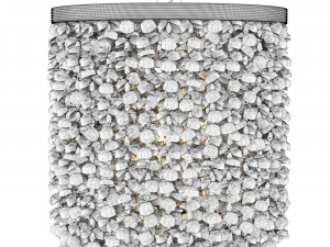 Chandelier Aptos Shell 3D Model