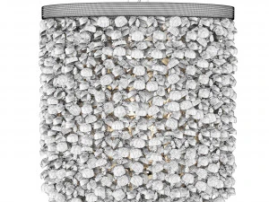 Chandelier Aptos Shell 3D Model