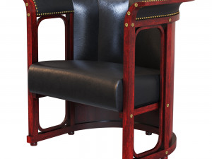 Armchair Josef Hoffmann Modelo 3D