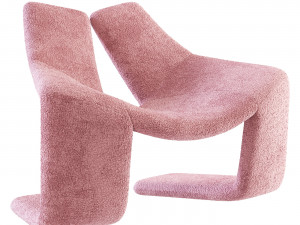Armchair Kwok Hoi Chan Zen 3D Model