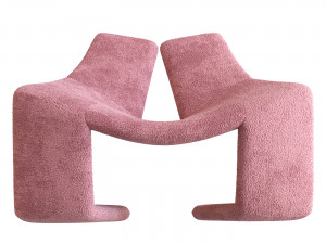Armchair Kwok Hoi Chan Zen Modello 3D